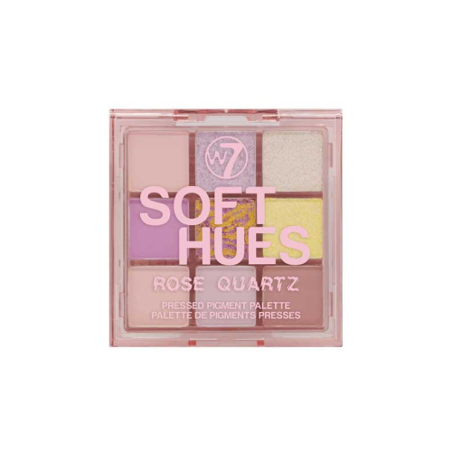 W7 - Pressed Pigment Palette Soft Hues - Rose Quartz