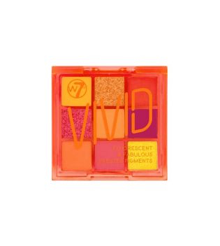 W7 - Vivid Palette gepresster Pigmente - Outrageous Orange