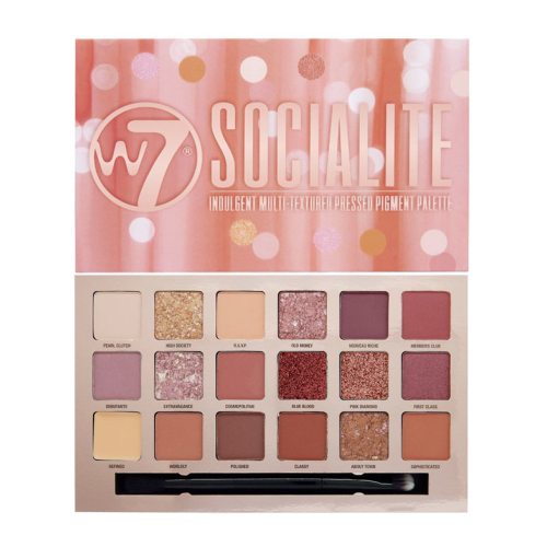 W7 - Socialite Lidschatten-palette