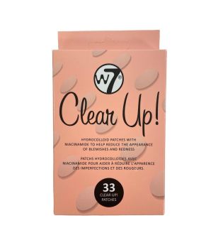 W7 – Pflaster gegen Hautunreinheiten und Rötungen Clear Up!
