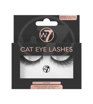 W7 – Falsche Wimpern Cat Eye Lashes - Savannah