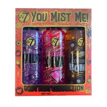 W7 – Körperspray-Set You Mist Me! - Wild Crush, Pink Diva, Coconut Bomb!