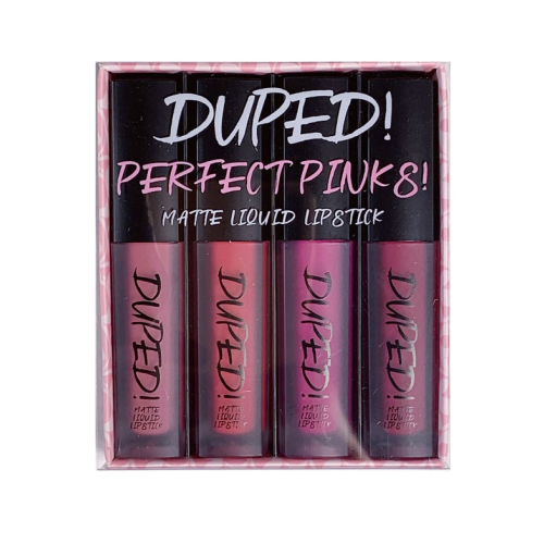 W7 - Duped! Matte Liquid Lipstick - Perfect Pinks!