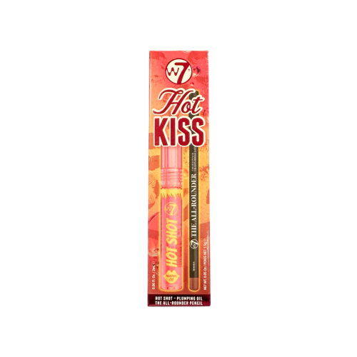 W7 - Lippenstift- und Lipgloss-Set Hot Kiss