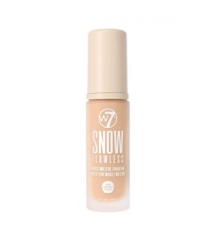 W7 - *Snow Flawless* – Foundation Miracle Moisture - Early Tan