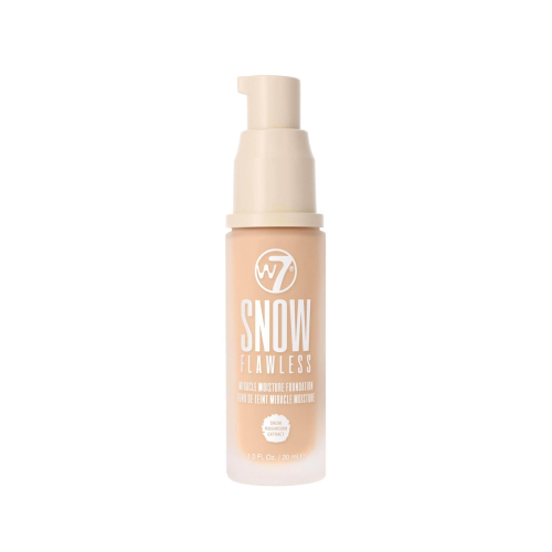 W7 - *Snow Flawless* – Foundation Miracle Moisture - Early Tan
