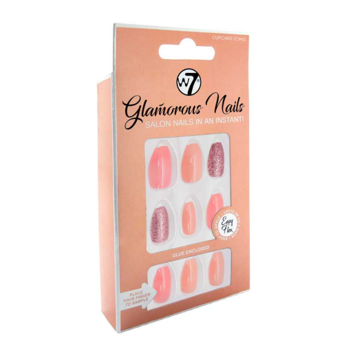 W7 - Glamorous Nails Falsche Nägel - Cupcake Icing