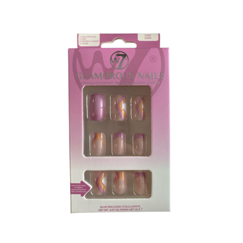 W7 - Glamorous Nails Falsche Nägel - Easy Livin'
