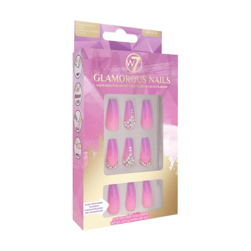 W7 - Glamorous Nails Falsche Nägel - Get Glam