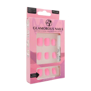 W7 - Glamorous Nails Falsche Nägel - Pink Kiss
