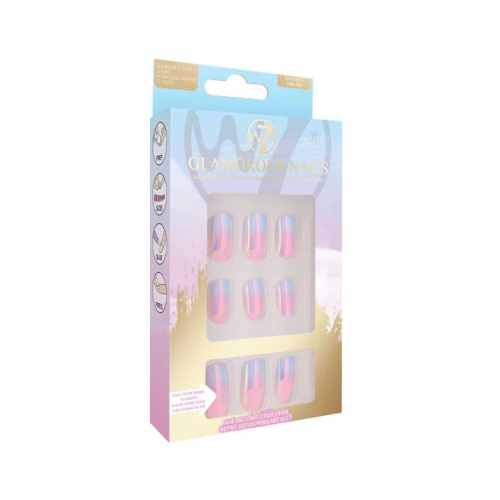W7 - Falsche Nägel Glamorous Nails - Rainbow Dream