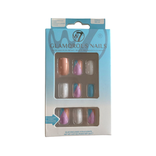 W7 - Glamorous Nails Falsche Nägel - Spring Break