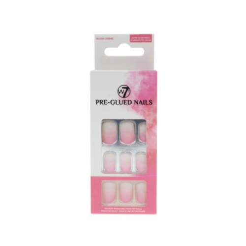 W7 - Falsche Nägel Pre-Glued Nails - Blush Ombre