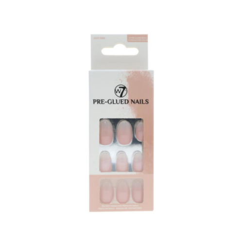 W7 - Falsche Nägel Pre-Glued Nails - Just Pink