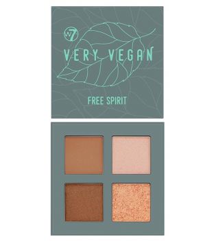 W7 - *Very Vegan* - Lidschatten-Palette - Free Spirit