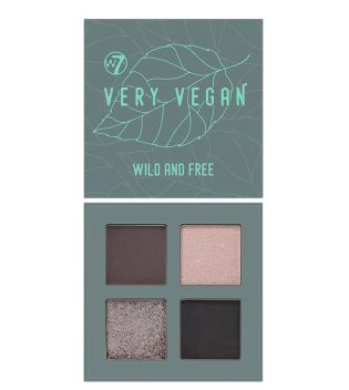 W7 - *Very Vegan* - Lidschatten-Palette - Wild and Free