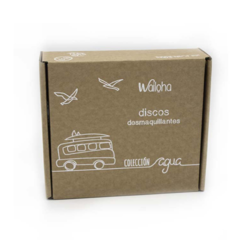 Wailoha - *Colección agua* - Wiederverwendbare Abschminkpads