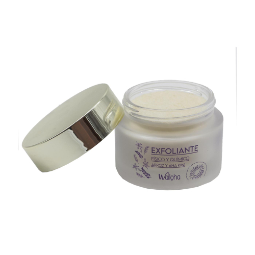 Wailoha - *Colección Calma* – Physikalisches und chemisches Gesichtspeeling mit Reis und Kiwi AHA