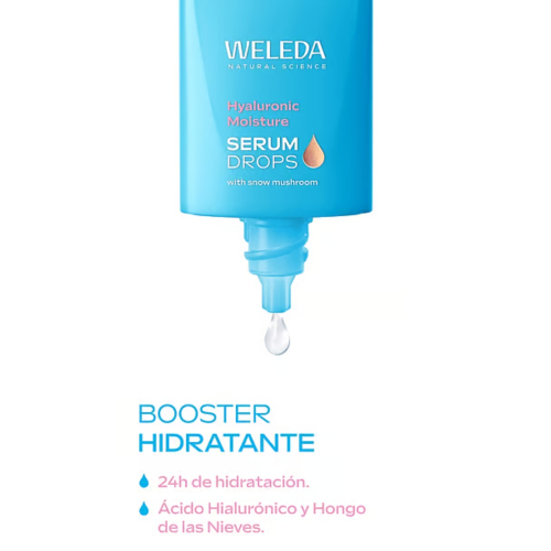 Weleda - *Booster* - Feuchtigkeitsserum Serum Drops - Feuchtigkeitsspendend