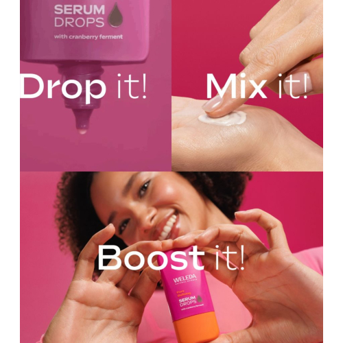 Weleda - *Booster* - Perfektionierendes Serum Serum Drops - Porenverfeinerer