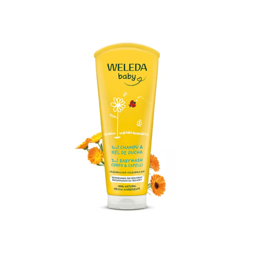 Weleda - Baby Shampoo und Duschgel - Ringelblume
