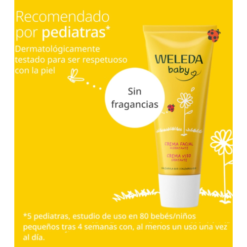 Weleda - Baby Gesichtscreme - Ringelblume