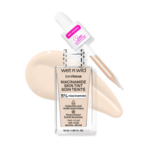Wet N Wild – Foundation Bare Focus Niacinamide Skin Tint - Fair