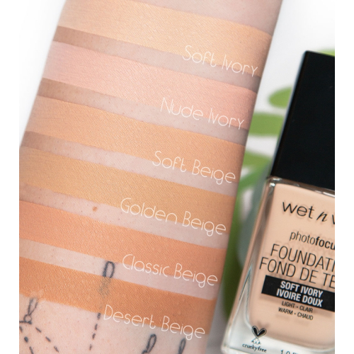 Wet n Wild - Grundierung Photo Focus Matte - E371C: Classic Beige