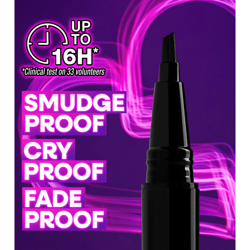 Wet N Wild - Wasserfester Eyeliner Wing Out - Ultra Black