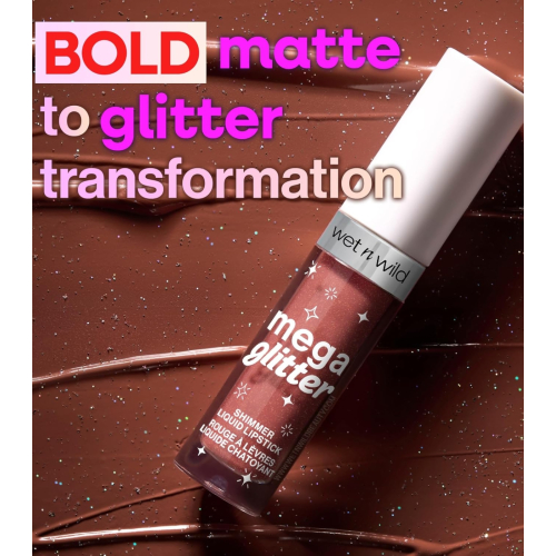Wet n Wild - Flüssiger Lippenstift mit Schimmer Mega Glitter - Hear Me Out