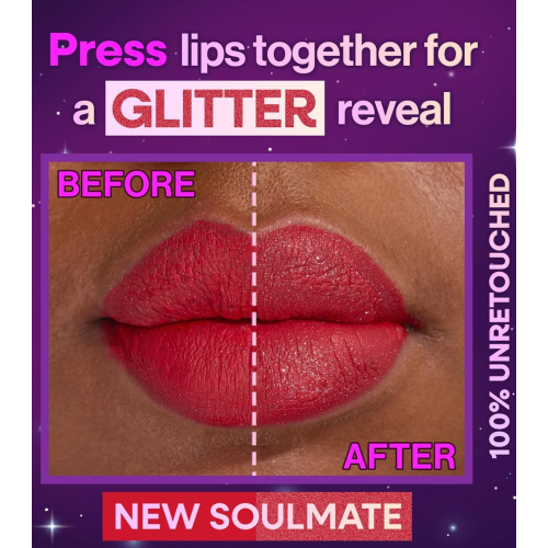 Wet n Wild - Flüssiger Lippenstift mit Schimmer Mega Glitter - New Soulmate