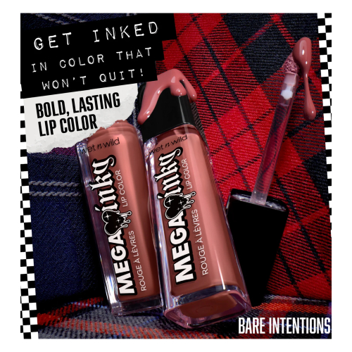 Wet n Wild - Liquid Lipstick Mega Inky - Bare Intentions