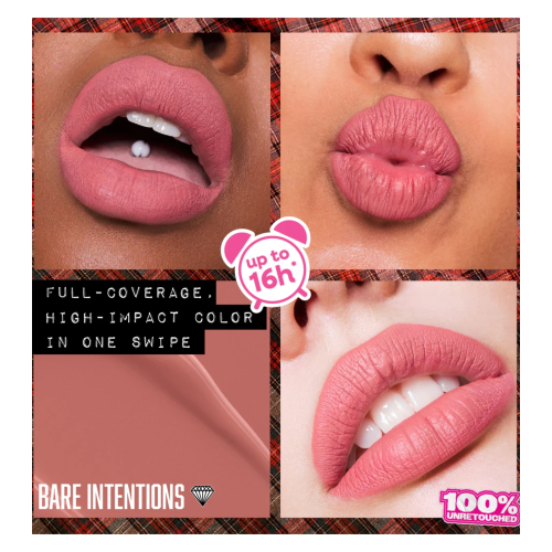 Wet n Wild - Liquid Lipstick Mega Inky - Bare Intentions