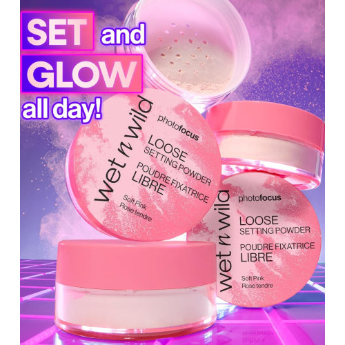 Wet n Wild - Loses Fixierpuder Photofocus - Soft Pink