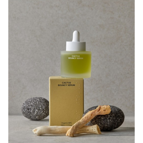Whamisa - *Cactus* - Feuchtigkeitsspendendes und reparierendes Gesichtsserum Bouncy Serum