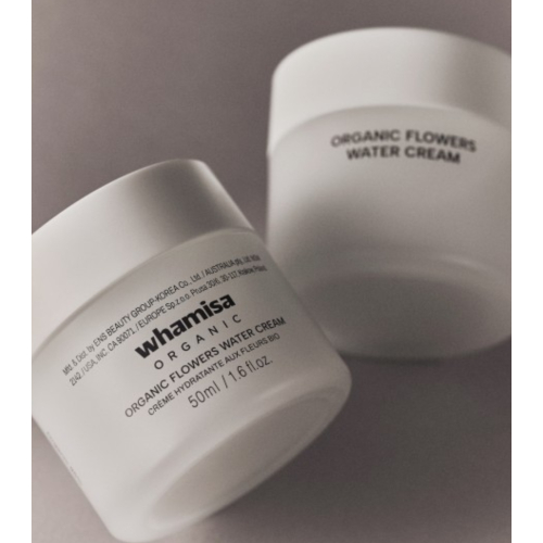 Whamisa - *Organic Flowers* - Leichte und pflegende Gesichtscreme Water Cream