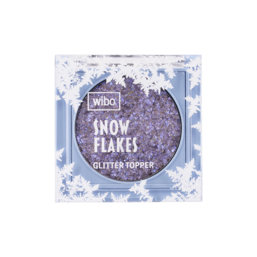 Wibo - *All Ice On Me* - Glitzer-Lidschatten-Topper Snow Flakes - 02: Amethyst