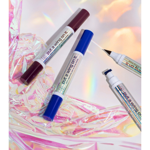 Wibo - 2 in 1 Eyeliner Put a Wing on it - 01