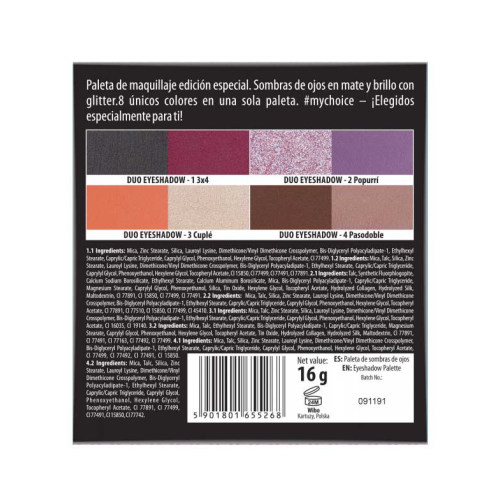 Wibo - *#MYCHOICEWIBO* -  Schattenpalette x Anabel Mua