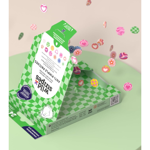 Wild Stripes - Pickelpflaster - Hyaluronsäure