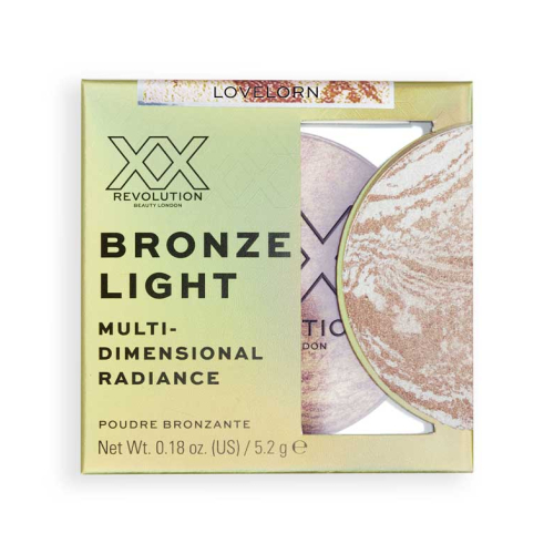 XX Revolution – Puder-Bronzer Bronze Light Marbled Bronzer - Lovelorn Deep