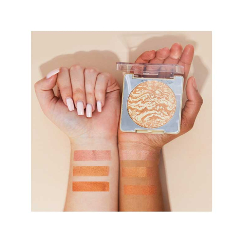 XX Revolution – Puder-Bronzer Bronze Light Marbled Bronzer - Lovelorn Deep