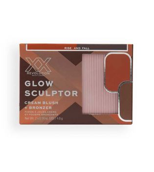 XX Revolution – Bronzer und Cream Blush Duo Glow Sculptor – Rise and Fall