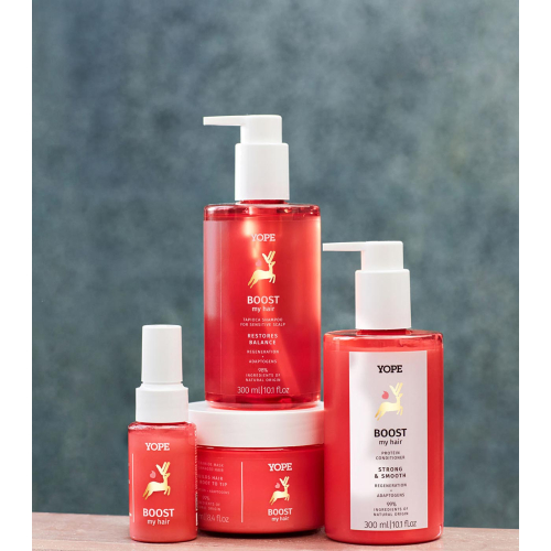 Yope - *Boost My Hair* – Natürliches Tapioka-Shampoo – Empfindliche Kopfhaut