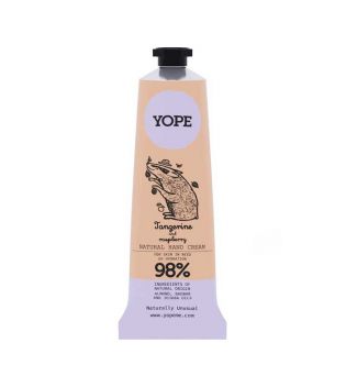 Yope – Handcreme mit Mandarine und Himbeere