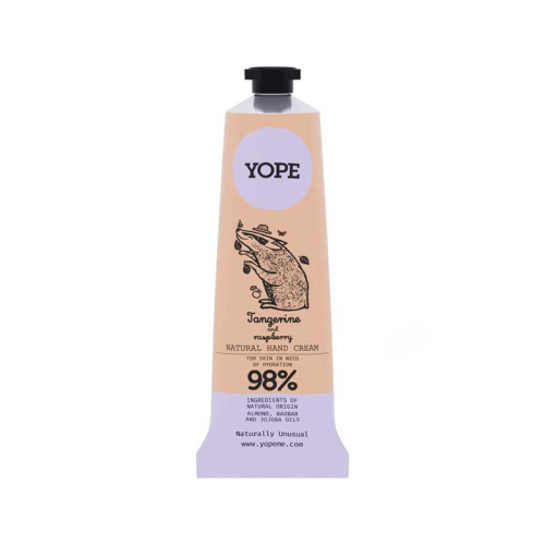 Yope – Handcreme mit Mandarine und Himbeere