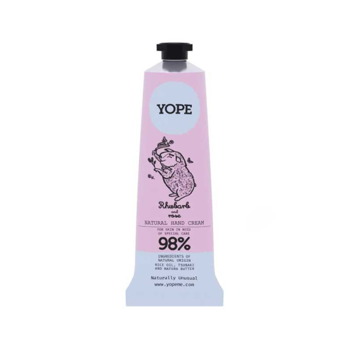 Yope – Handcreme mit Rhabarber und Rose