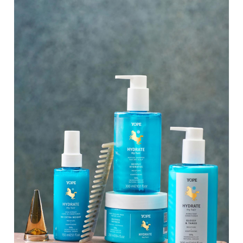 Yope - *Hydrate My Hair* – Natürliches Shampoo mit Peptiden – Trockene Kopfhaut
