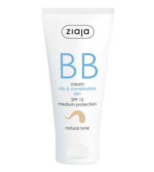 Ziaja - SPF 15 BB Cream - Kombination aus und fettige Haut - Natural