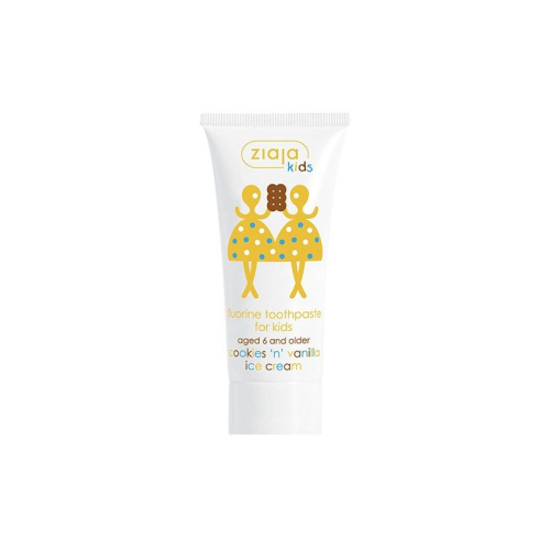Ziaja - Zahnpasta für Kinder von Keks und Vanilleeis